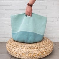 Häkelanleitung Yarn and Colors Slouchy Pouch Color Block-3