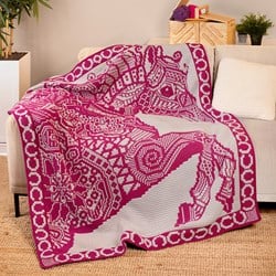 Zen Tangle Horse – AdO Crochet – Garnset – Mosaik