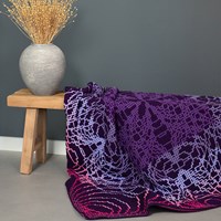 Inner Circle Purple/ Pink Hakelpaket - Enthält digitales Anleitung