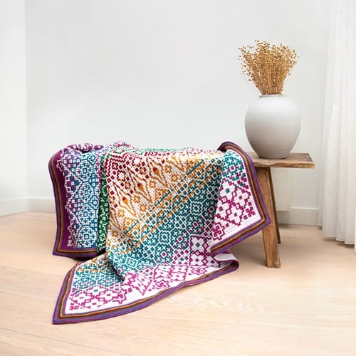 Manic Mirror Blanket Fiesta Häkelset - Enthält digitales Anleitung-2