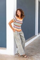 Katia Fair Cotton Infinity 102 Blau-Pistazie-Gelb-Orange-2