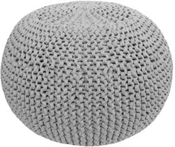 Strickanleitung RibbonXL Pouf