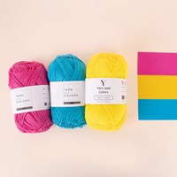 Yarn and Colors Farbpaket Pride 007 Pansexual