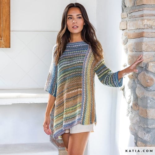 Strickanleitung Paraiso Damen Tunika