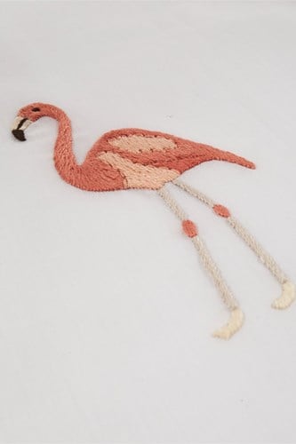 Borduurpatroon Flamingo