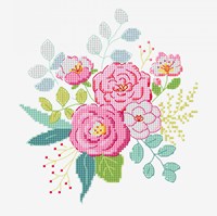 Stickanleitung Rosenbouquet-2