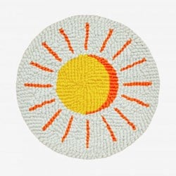 Punch Needle Anleitung Sonne