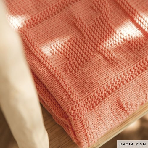 Strickanleitung Katia Twist Babydecke-2