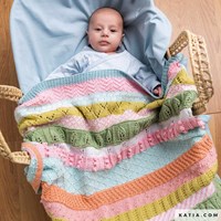 Les petites choses KAL Babydecke Strickanleitung