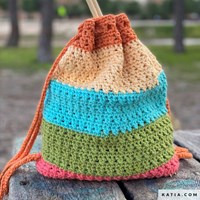 Häkelanleitung Katia Boomer Rucksack