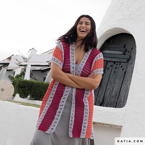 Katia Crochet 121 magazine Fair Cotton