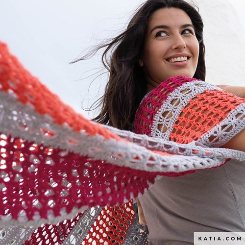 Katia Crochet 121 magazine Fair Cotton