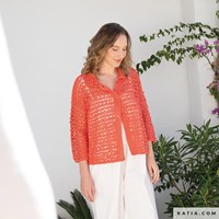 Katia Crochet 121 magazine Fair Cotton
