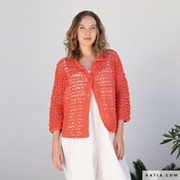 Katia Crochet 121 magazine Fair Cotton