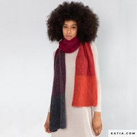 Strickanleitung Katia Smoothie Alpaca Schal-2