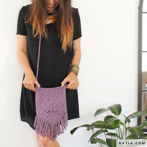 Makramee Cord Fine Tasche Makrameeanleitung