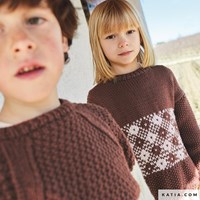Katia Kinderen Magzine No. 115 Herfst-Winter 2025-2026 Merino Aran