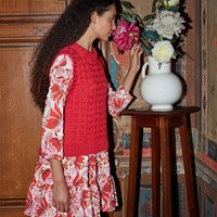 Wooladdicts Pretty Perfect Pullunder Strickpaket 1 S Coral