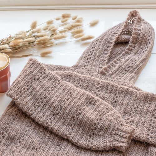 Häkelanleitung Yarn and Colors Peppercorn Tree Hoodie-3