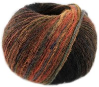 Lana Grossa Picasso 006 Ocker/Nougat/Schwarzbraun/Dunkelgrau/Mokka