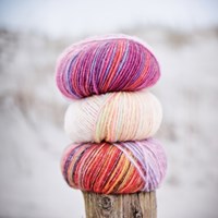Lana Grossa Picasso 008 Flieder/Veilchenblau/Erika/Fuchsia/Pink/Erdbeer/Rosa-3
