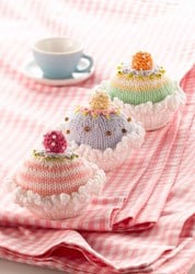 SMC Pin Cushion Cupcake Strickmuster
