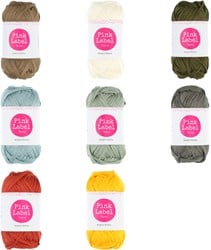 Pink Label Acrylic Ribbon Alle Farben Paket