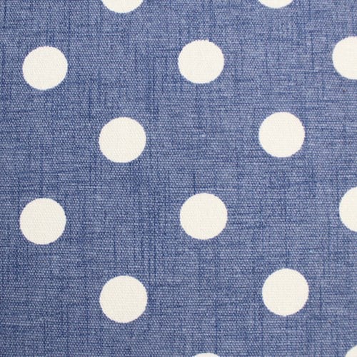 Stricktasche Denim Polka Dot-2