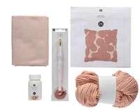 Rico Dot Rosa Kissen Punchpaket-3