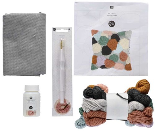 Rico Dot Buntes Kissen Punchpaket-3