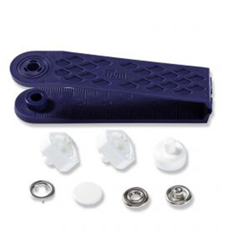 Prym Druckknöpfe ohne Nähen Jersey Perlkappe 12 mm-2