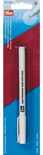 Prym Aqua Markierstift Trickmarker Auswaschbar Weiß