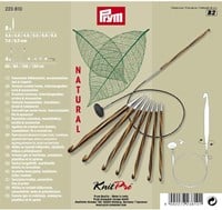 Prym KnitPro Natural Tunesisches Häkelnadel-Set 3,5 - 8mm-2