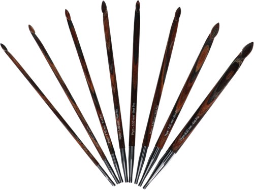 Prym KnitPro Natural Tunesisches Häkelnadel-Set 3,5 - 8mm