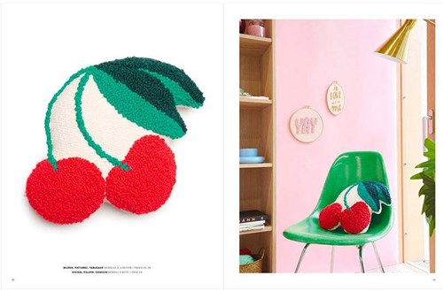 Boek Punch Needle No. 6 Just Bees + Fruits + Flowers-3