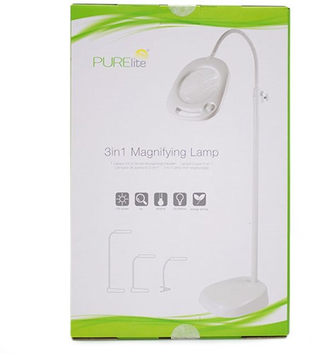 PURElite Vergrößerungslampe European 3-in-1 LED-3