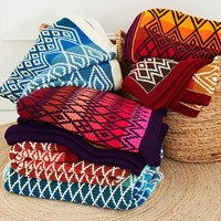 Queen Blanket (groß) CAL Garnpaket 2 Tequila Sunrise-2