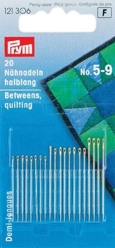 Prym Quiltnadeln halblang Nr. 5-9