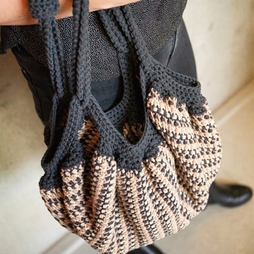 Haakpatroon Reversible Barley Bag