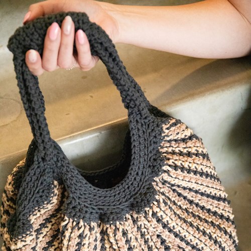 Haakpatroon Reversible Barley Bag