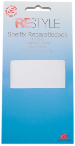 Restyle Reparatur Flicken Weiß