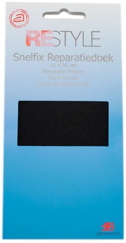 Restyle Reparatur Flicken Schwarz