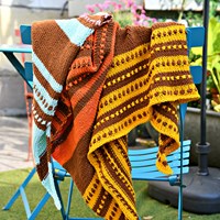 Sweet Seventies Umschlagtuch Strickpaket-3