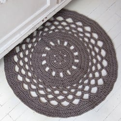 Häkelanleitung RibbonXL Teppich