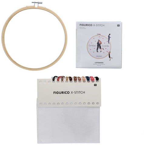 Rico Figurico Lovebirds Stickpaket-2