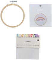 Rico Mini Kit Regenbogen Stickpaket-2