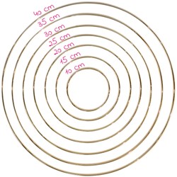 Yarn and Colors Gold Metallring 35 cm