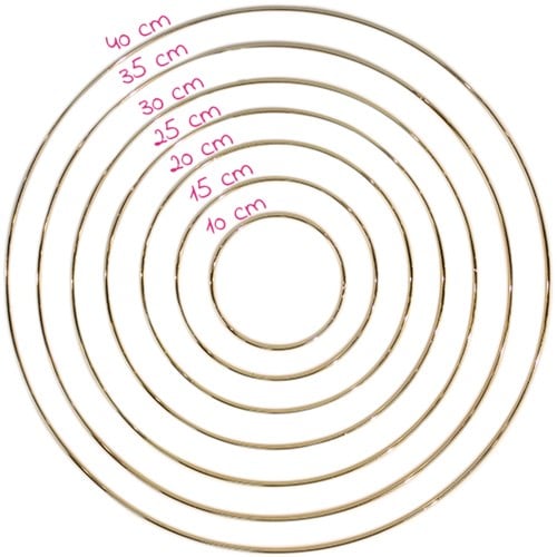 Yarn and Colors Gold Metallring 35 cm