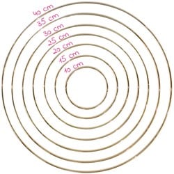 Yarn and Colors Gold Metallring 10 cm