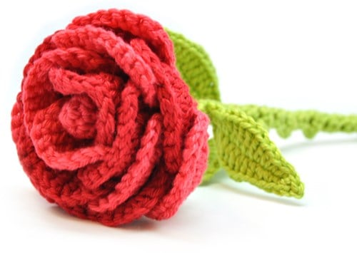 Häkelanleitung Rose